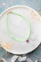 Heliophilia Silver Collar Multicolor con Colgante de Aleación